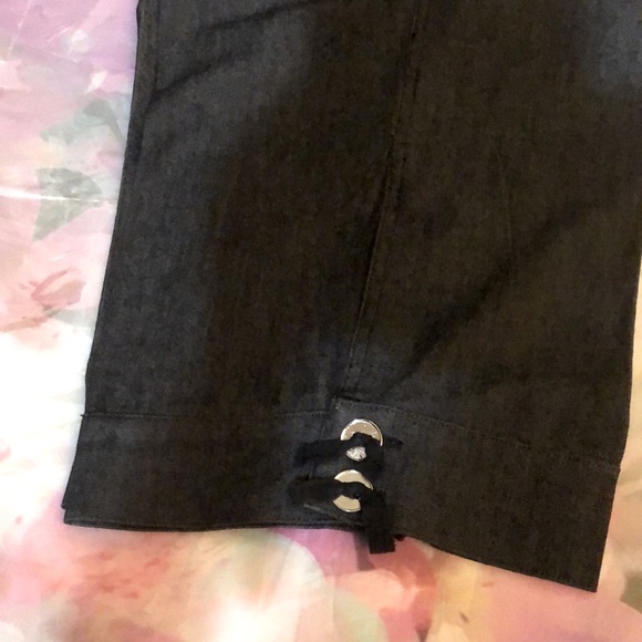 Chic Dark Gray Trousers - Picture 3 of 8